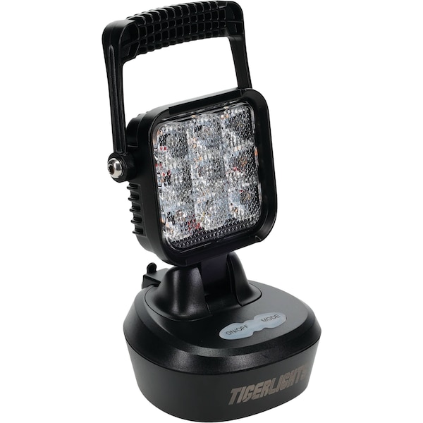 Tiger Lights Rechargeable LED Magnetic Work Light 3 3/8 Length, Flashing/Flood Off-Road Light TL2460 - main